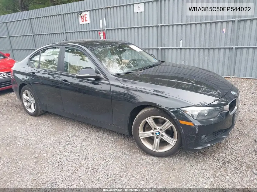 BMW 3ER 2014, VIN WBA3B5C50EP544022