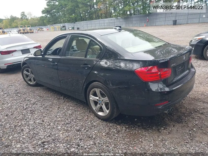 2014 BMW 3ER VIN WBA3B5C50EP544022 — фото 3