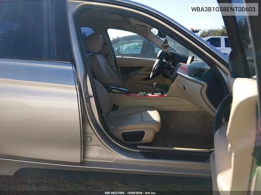 2014 BMW 3ER VIN WBA3B1G58ENT00603 — фото 5
