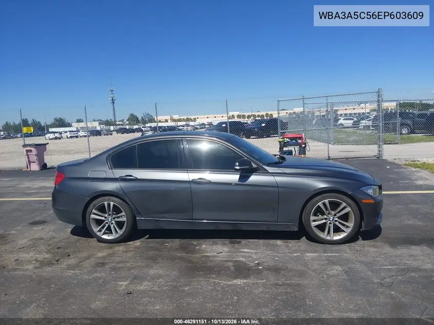2014 BMW 3ER VIN WBA3A5C56EP603609 — фото 14