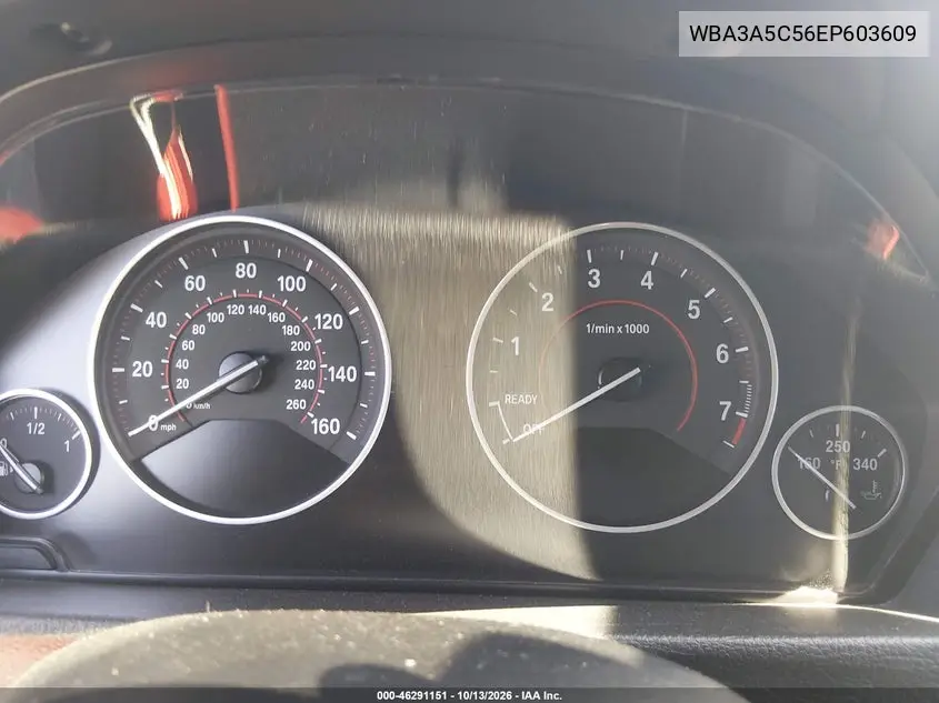 2014 BMW 3ER VIN WBA3A5C56EP603609 — фото 16
