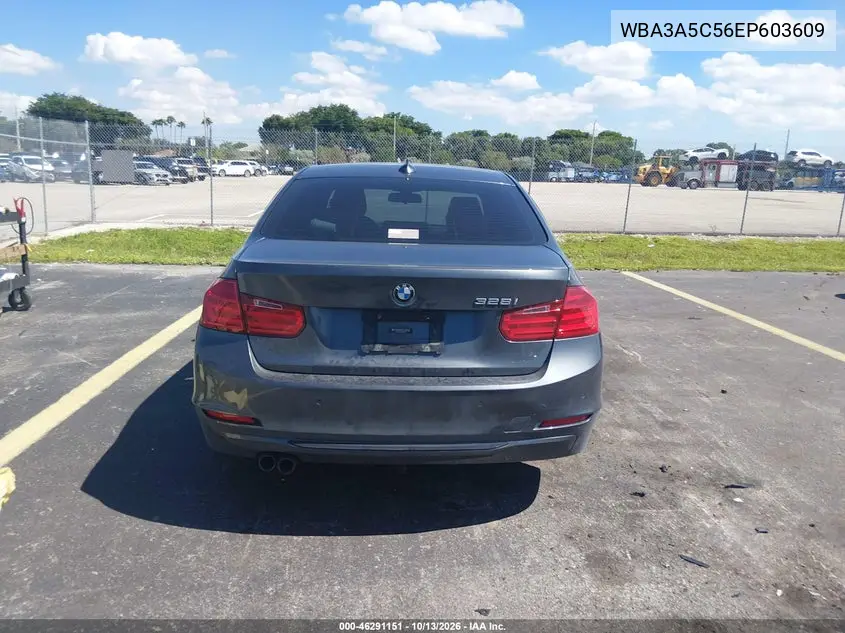 2014 BMW 3ER VIN WBA3A5C56EP603609 — фото 17