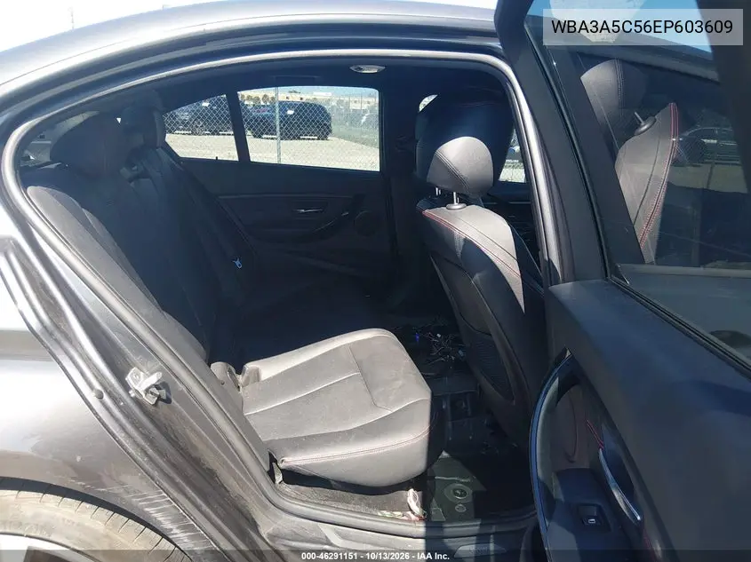 2014 BMW 3ER VIN WBA3A5C56EP603609 — фото 8