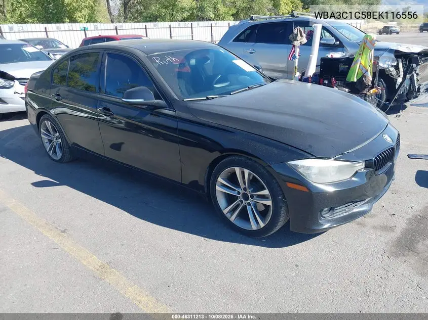 BMW 3ER 2014, VIN WBA3C1C58EK116556