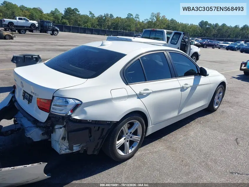 2014 BMW 3ER VIN WBA3C3G57ENS68493 — фото 4
