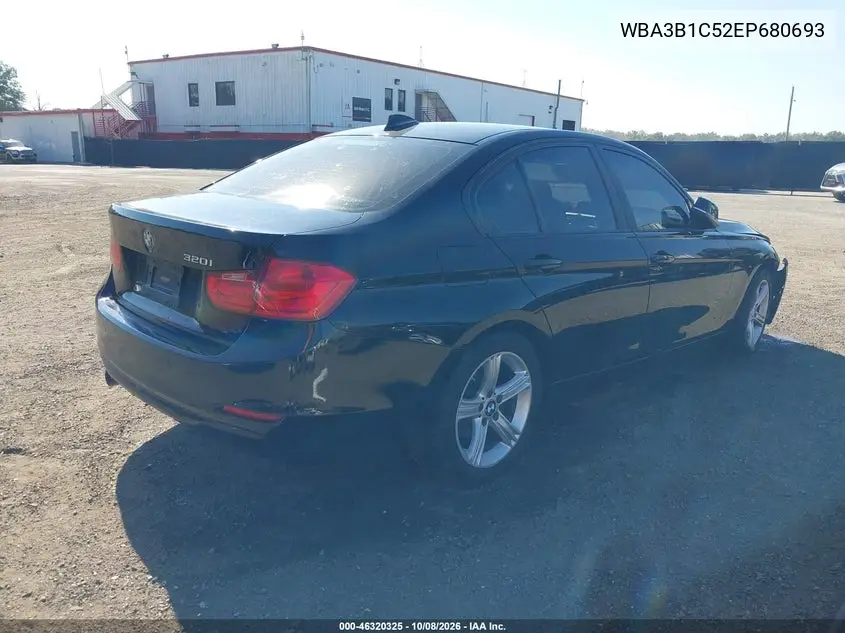 2014 BMW 3ER VIN WBA3B1C52EP680693 — фото 4