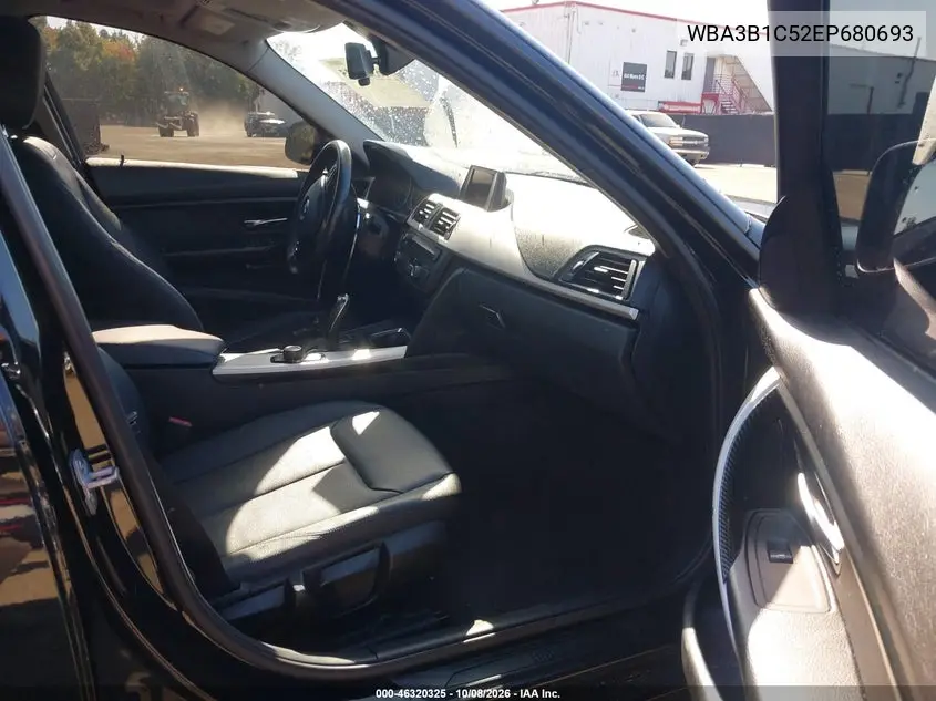 2014 BMW 3ER VIN WBA3B1C52EP680693 — фото 5
