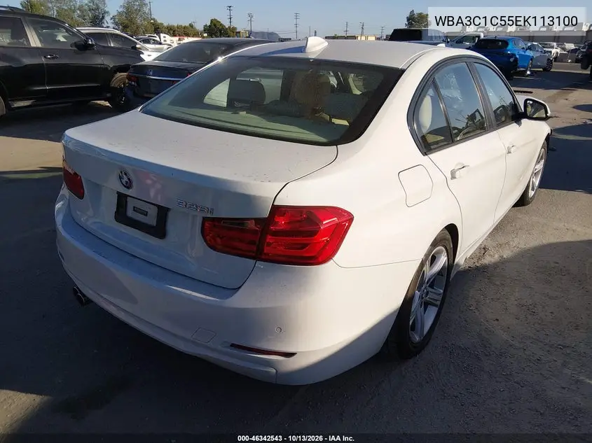 2014 BMW 3ER VIN WBA3C1C55EK113100 — фото 4