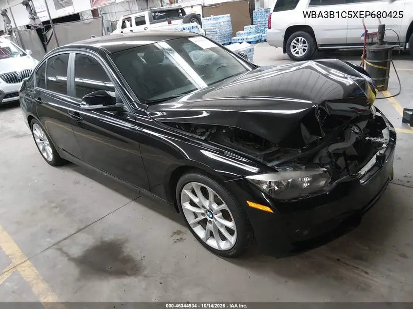 BMW 3ER 2014, VIN WBA3B1C5XEP680425