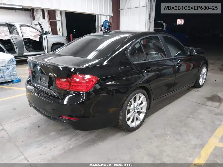2014 BMW 3ER VIN WBA3B1C5XEP680425 — фото 4