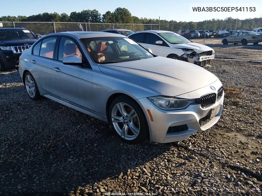 BMW 3ER 2014, VIN WBA3B5C50EP541153