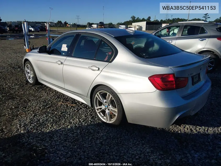 2014 BMW 3ER VIN WBA3B5C50EP541153 — фото 3