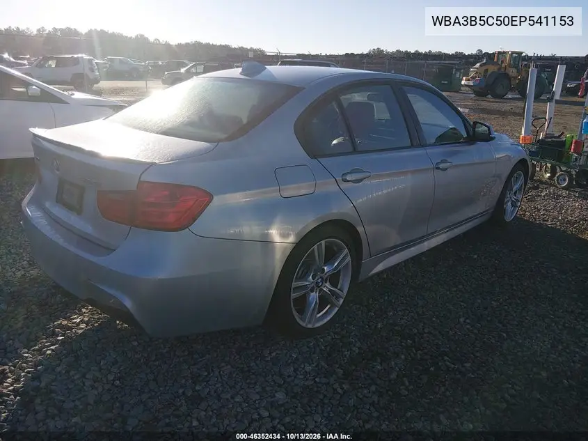 2014 BMW 3ER VIN WBA3B5C50EP541153 — фото 4