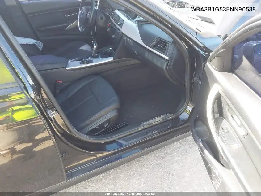 2014 BMW 3ER VIN WBA3B1G53ENN90538 — фото 5