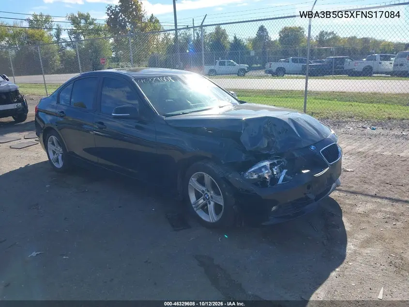 BMW 3ER 2015, VIN WBA3B5G5XFNS17084