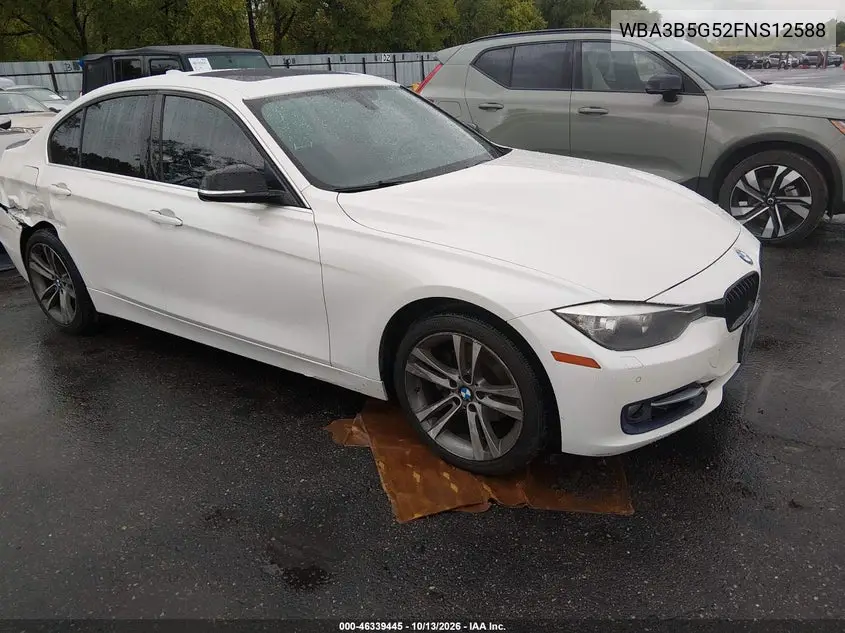 BMW 3ER 2015, VIN WBA3B5G52FNS12588