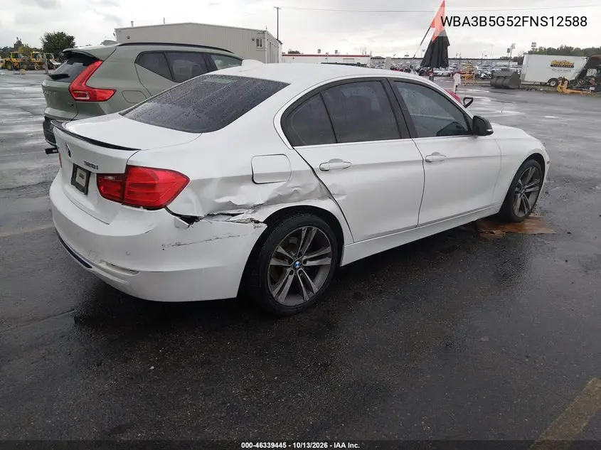 2015 BMW 3ER VIN WBA3B5G52FNS12588 — фото 4