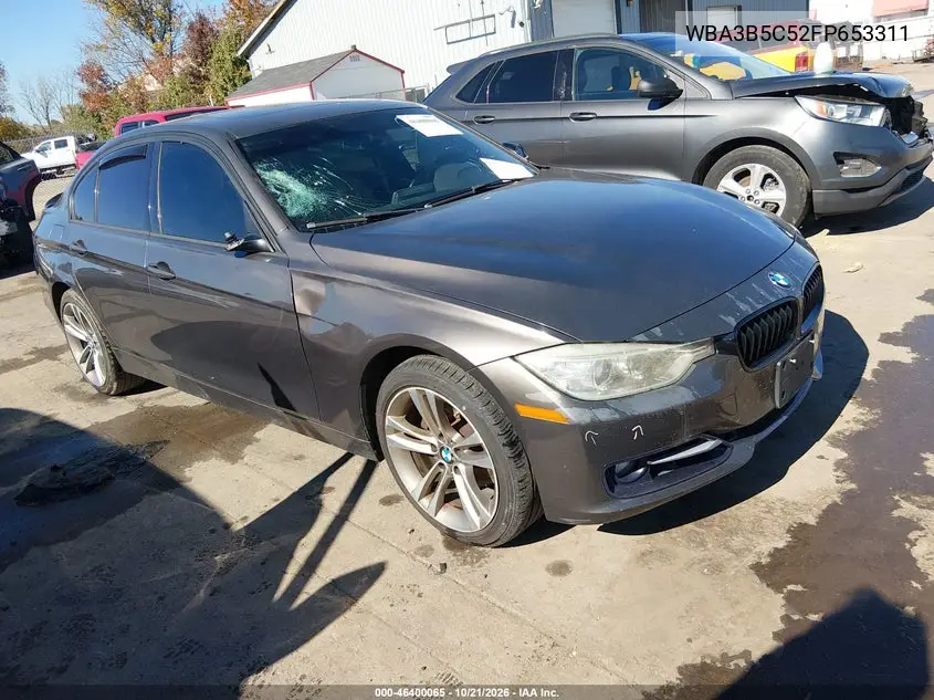 BMW 3ER 2015, VIN WBA3B5C52FP653311