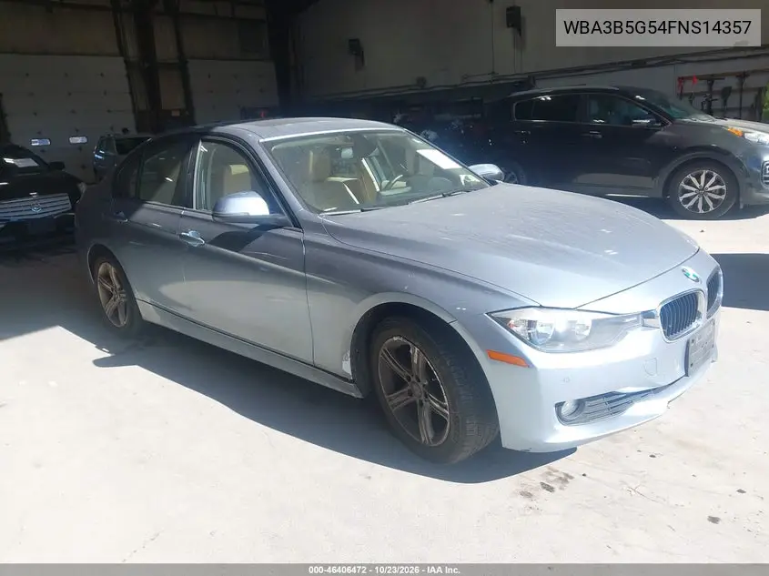 BMW 3ER 2015, VIN WBA3B5G54FNS14357