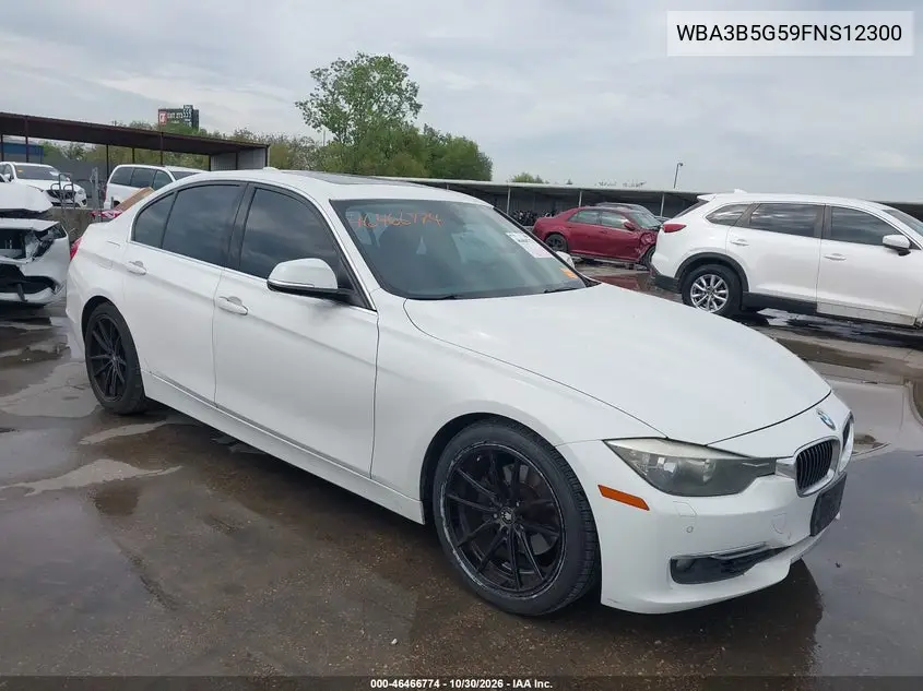 BMW 3ER 2015, VIN WBA3B5G59FNS12300