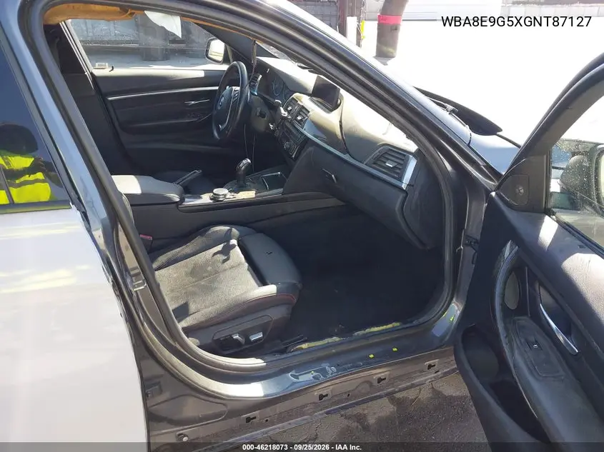 2016 BMW 3ER VIN WBA8E9G5XGNT87127 — фото 5