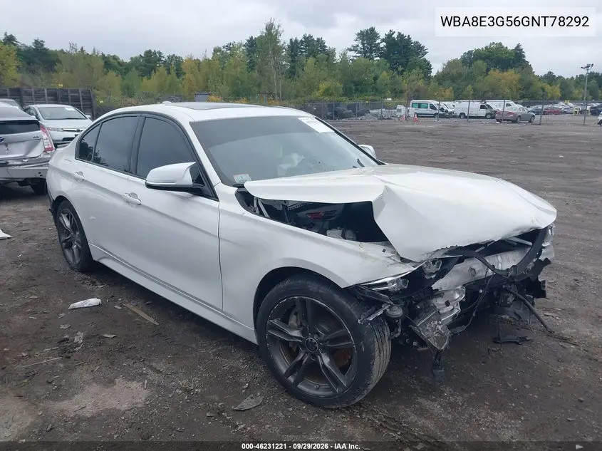 BMW 3ER 2016, VIN WBA8E3G56GNT78292