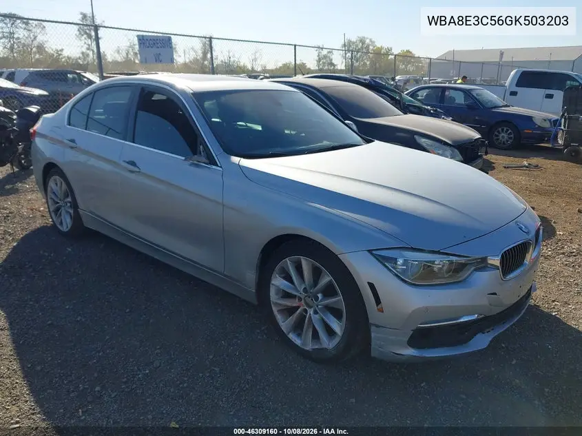 BMW 3ER 2016, VIN WBA8E3C56GK503203