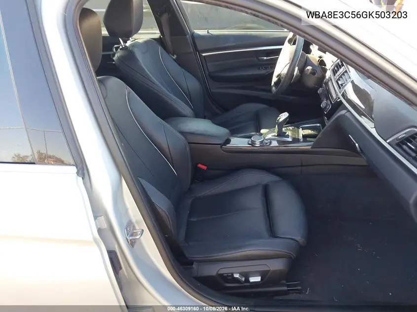 2016 BMW 3ER VIN WBA8E3C56GK503203 — фото 5