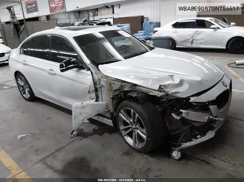 BMW 3ER 2016, VIN WBA8E9G57GNT86517