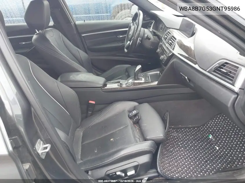 2016 BMW 3ER VIN WBA8B7G53GNT95986 — фото 5