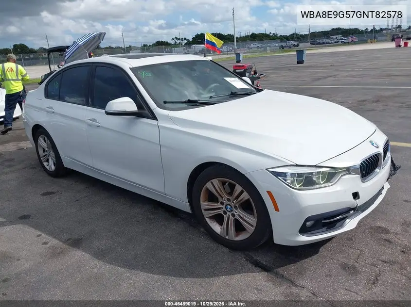 BMW 3ER 2016, VIN WBA8E9G57GNT82578