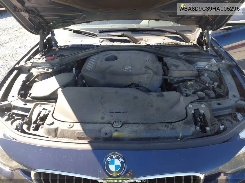 2017 BMW 3ER VIN WBA8D9C39HA005296 — фото 10