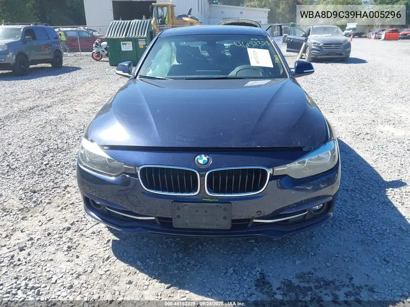 2017 BMW 3ER VIN WBA8D9C39HA005296 — фото 11