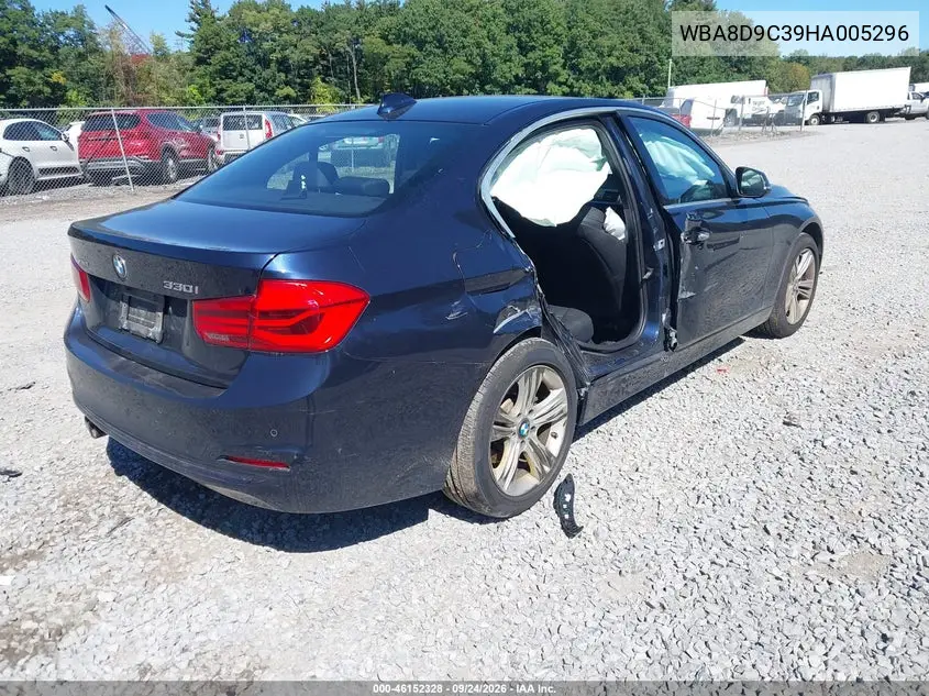 2017 BMW 3ER VIN WBA8D9C39HA005296 — фото 4