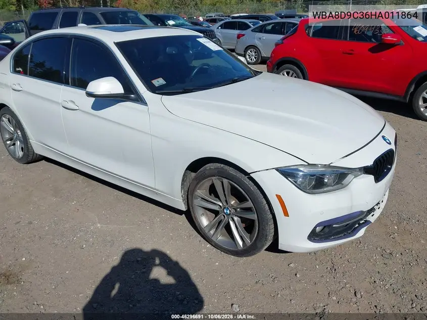BMW 3ER 2017, VIN WBA8D9C36HA011864