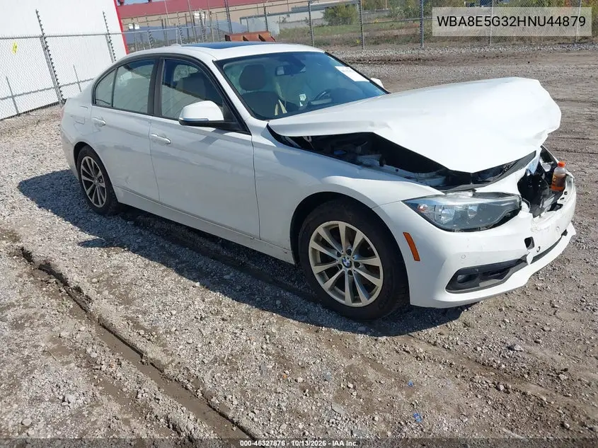 BMW 3ER 2017, VIN WBA8E5G32HNU44879