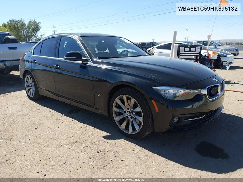 BMW 3ER 2017, VIN WBA8E1C59HK895132