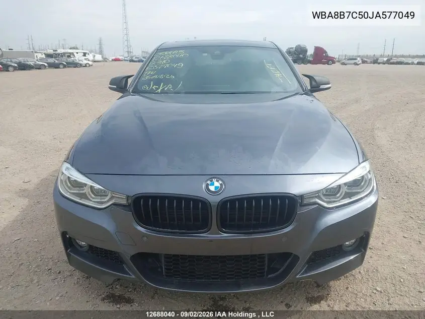 2018 BMW 3ER VIN WBA8B7C50JA577049 — фото 12
