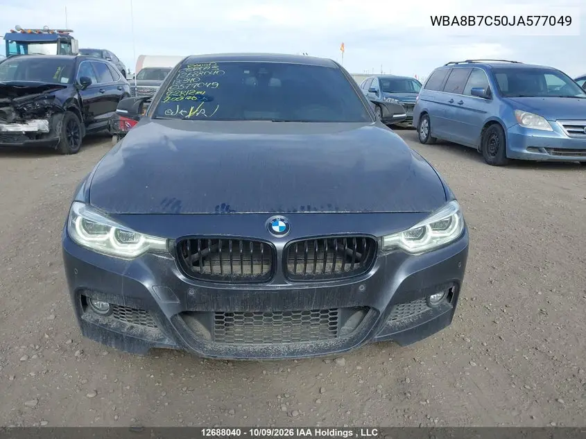 2018 BMW 3ER VIN WBA8B7C50JA577049 — фото 13