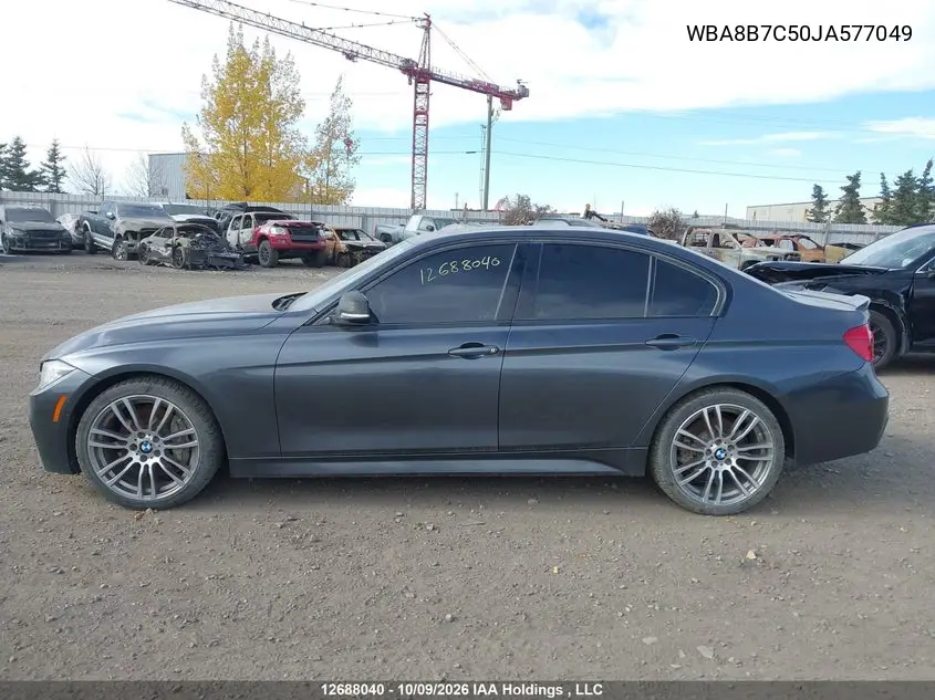 2018 BMW 3ER VIN WBA8B7C50JA577049 — фото 15