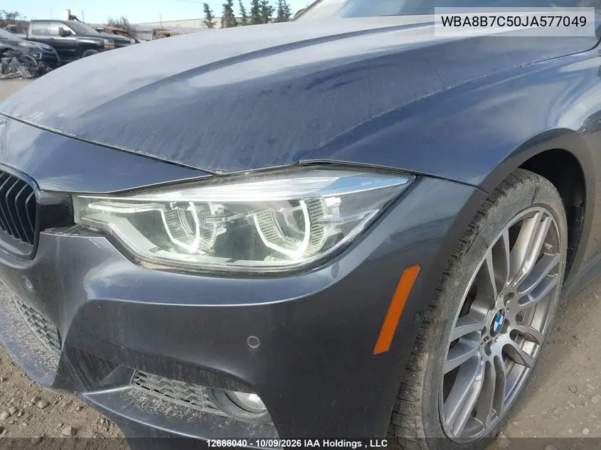 2018 BMW 3ER VIN WBA8B7C50JA577049 — фото 6