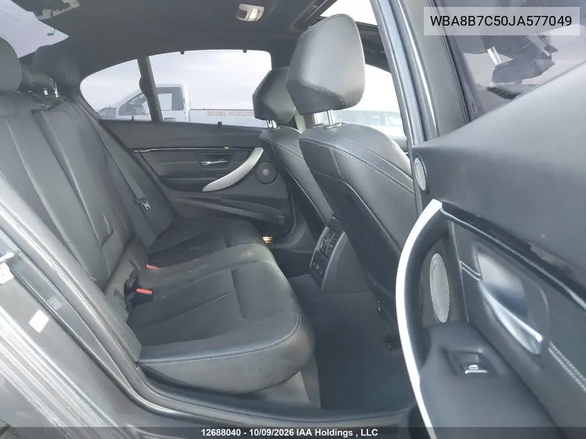2018 BMW 3ER VIN WBA8B7C50JA577049 — фото 8