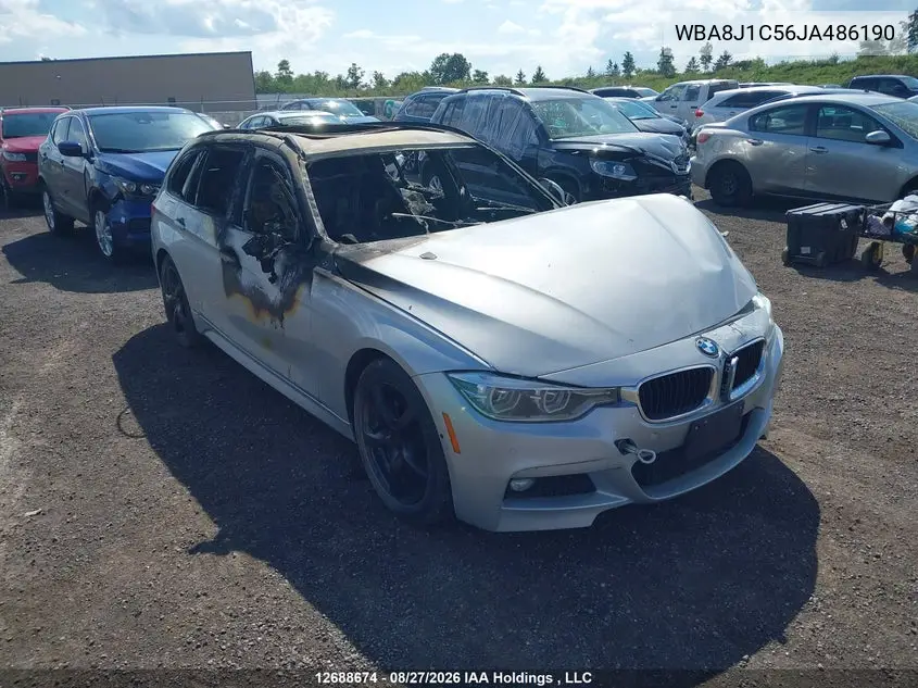 BMW 3ER 2018, VIN WBA8J1C56JA486190