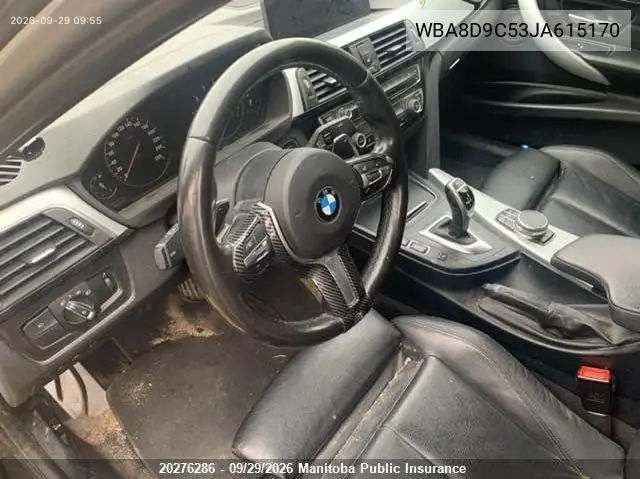 2018 BMW 3ER VIN WBA8D9C53JA615170 — фото 10