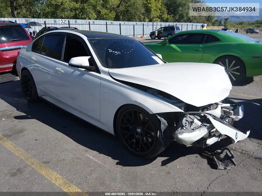 BMW 3ER 2018, VIN WBA8B3C57JK384934