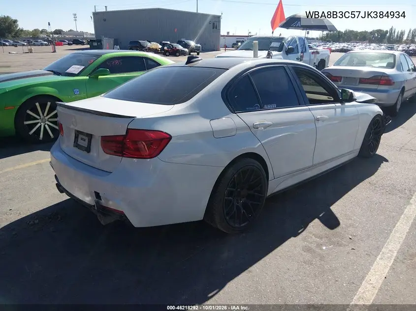 2018 BMW 3ER VIN WBA8B3C57JK384934 — фото 4