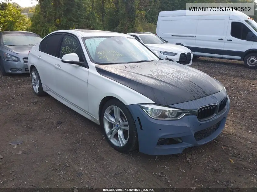 BMW 3ER 2018, VIN WBA8B7C55JA190562