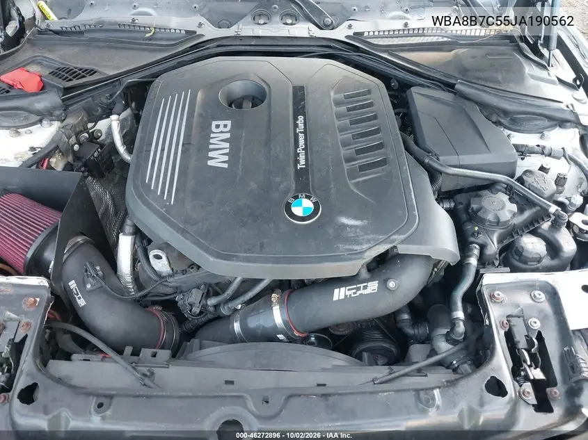 2018 BMW 3ER VIN WBA8B7C55JA190562 — фото 10