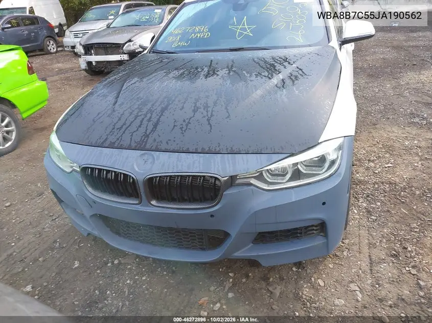 2018 BMW 3ER VIN WBA8B7C55JA190562 — фото 11