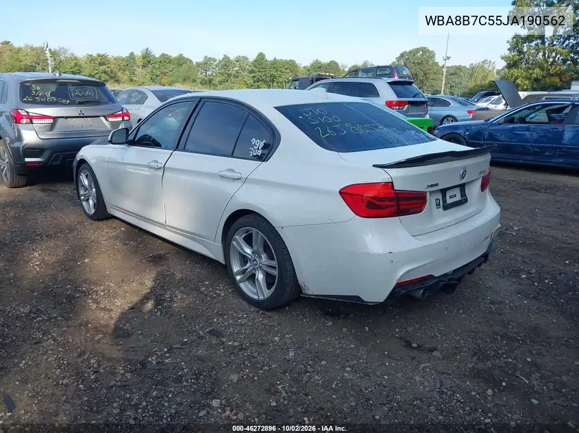 2018 BMW 3ER VIN WBA8B7C55JA190562 — фото 3